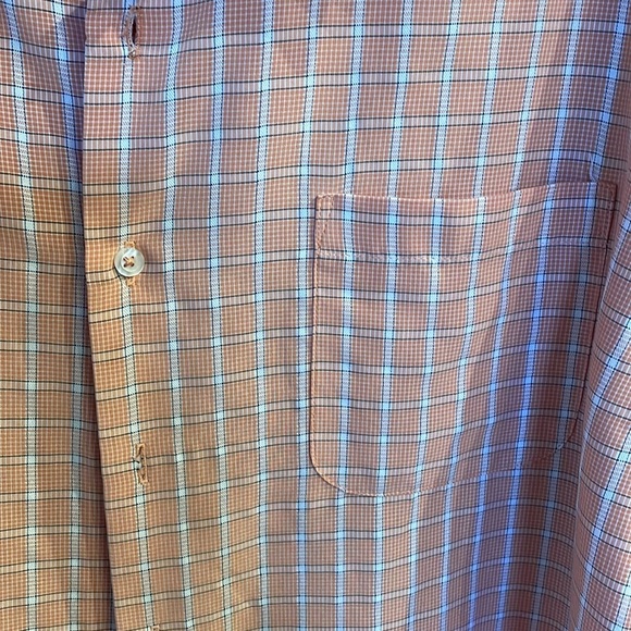 Joseph & Feiss CLASSIC  fit MENS eco friendly shirt sleeve button down shirt XXL - Picture 5 of 7